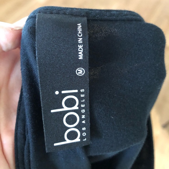 Bobi Black long sleeve tee top - Picture 3 of 3